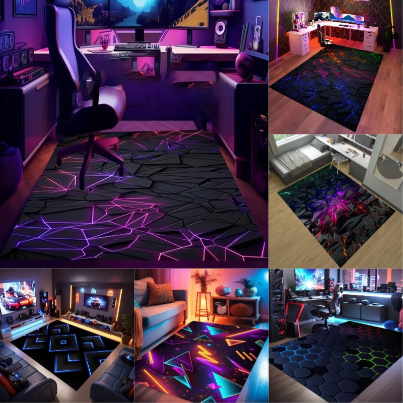 Outdoor Sport Live - Stone Play Mat, E-Sport Teppich, Gamer-Matte,