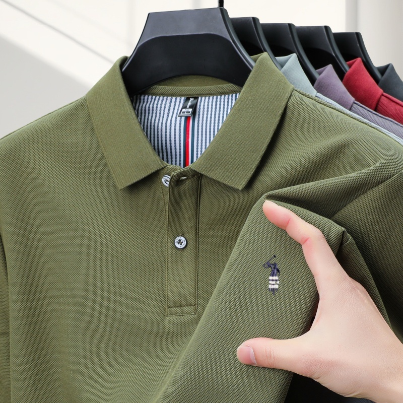 Polo Shirt Equestrian - Sommerklassiker Paul, brandneues, besticktes Reit-Poloshirt aus