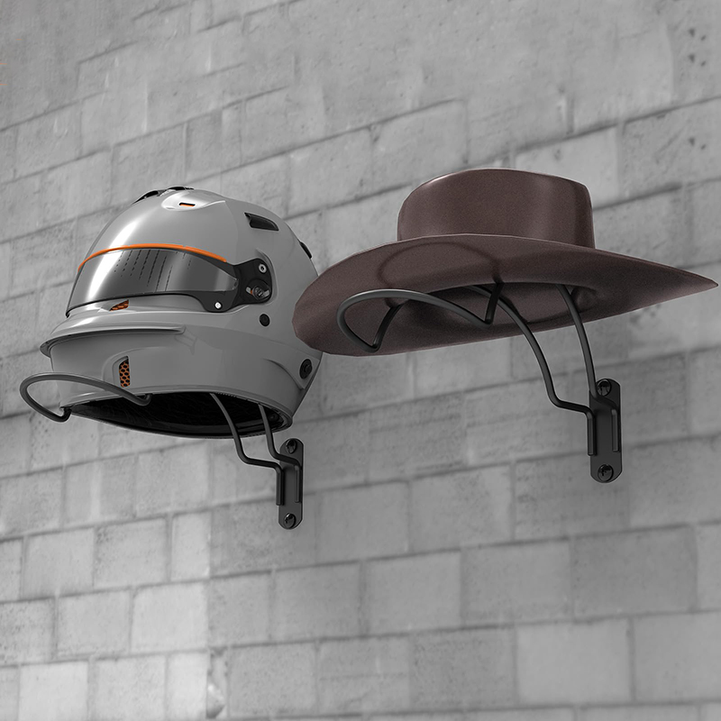 Equestrian Helmet - 1 Stück an der Wand montierter