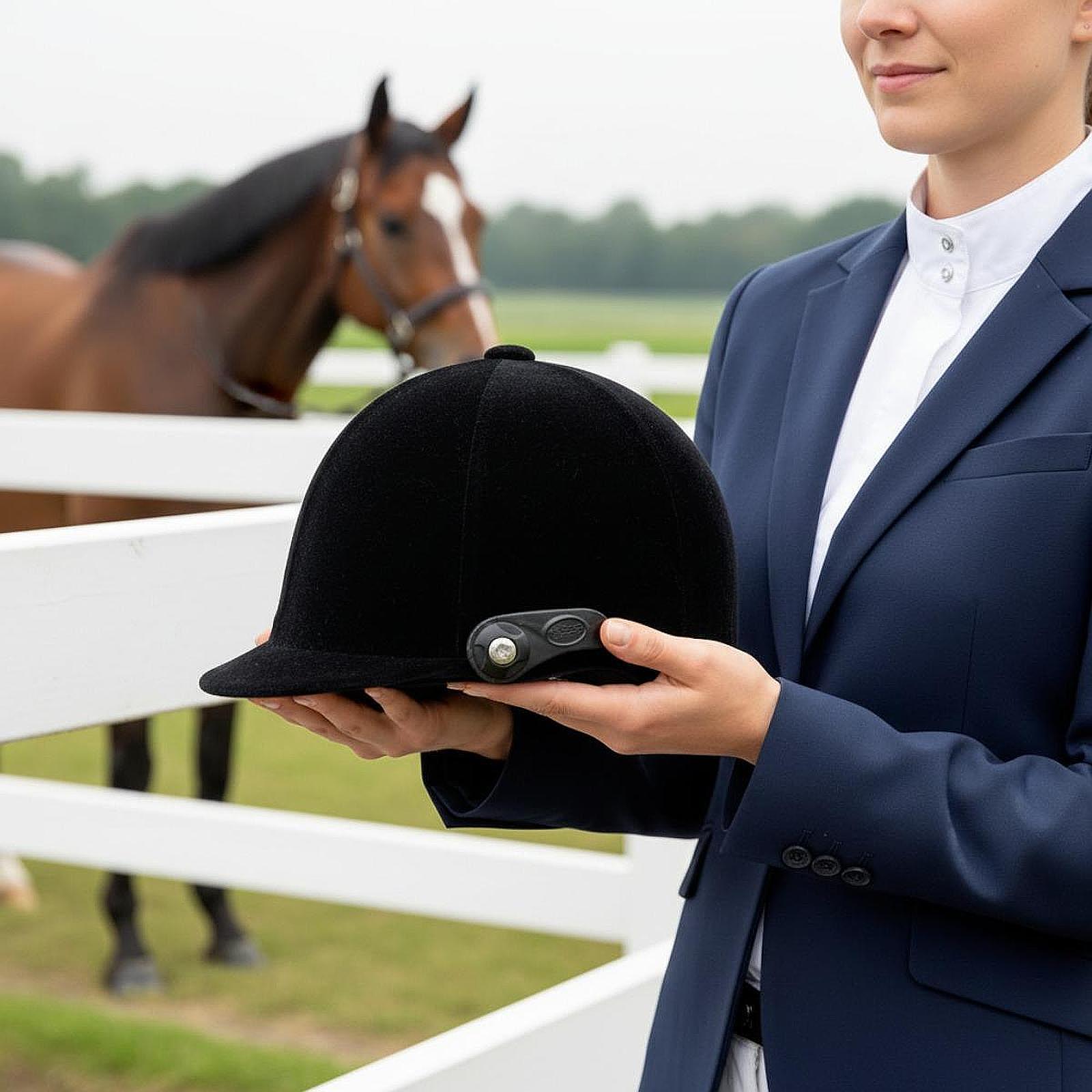 Equestrian Helmet - Stoßfester Reithelm mit weichem Futter, sicherer