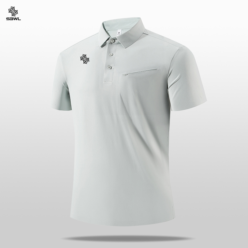 Polo Shirt Equestrian - Sbwl Herren hochwertige Outdoor-Golf Pferdesport Baumwolle