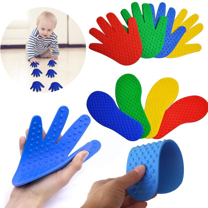 Outdoor Sport Activities For Kids - Kinder springen Hand Füße sensorisches Spiel