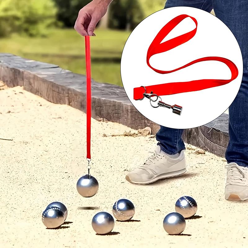 Outdoor Sports Activities - Magnetischer Ballgreifer, tragbares Boccia-Ball-Sammelgerät, Recyclinggerät für