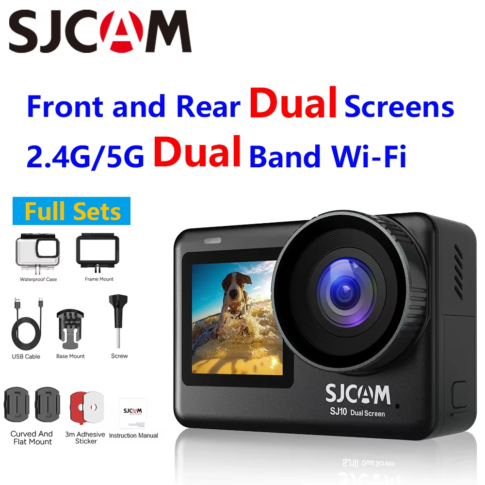 Outdoor Sport Live - SJCAM SJ10 Pro Actionkamera Supersmooth 4K