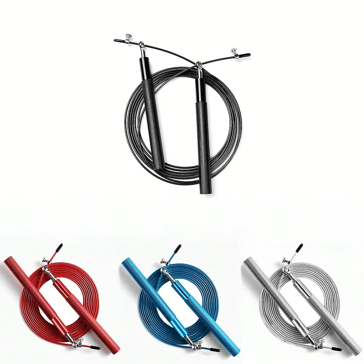Speed Skipping Rope - Verstellbares Springseil für Fitness, Krafttraining und