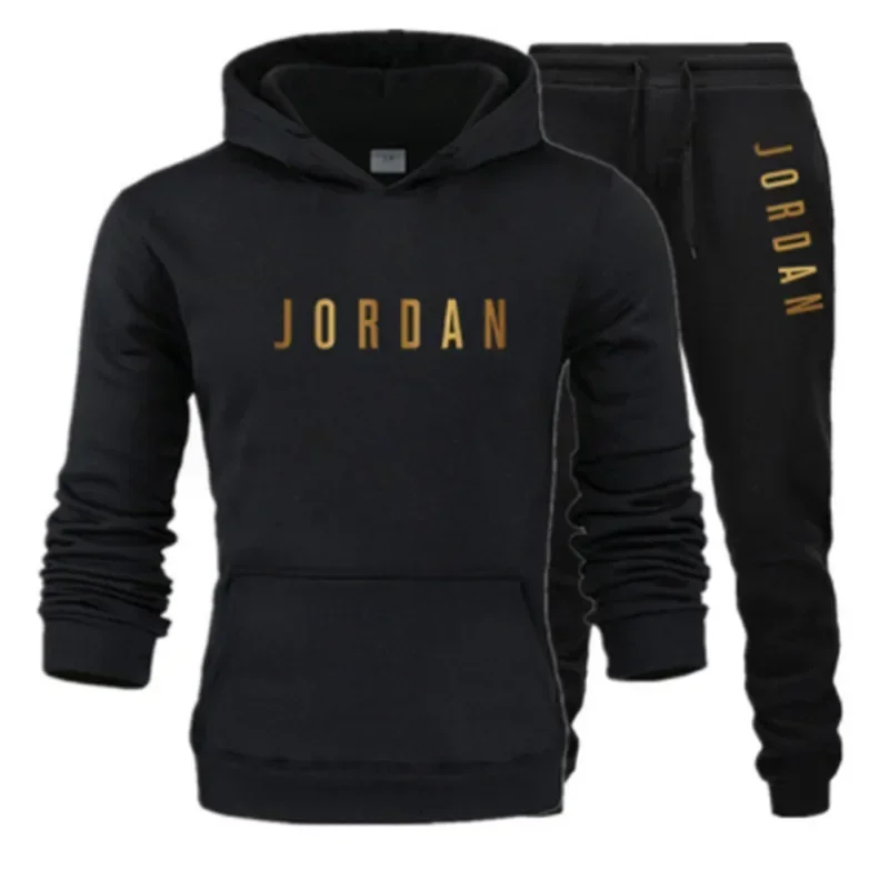 Outdoor Sports Leisure - 2026 Neues Herren 2-Teiliges Sportanzug-Set Kapuzenpullover