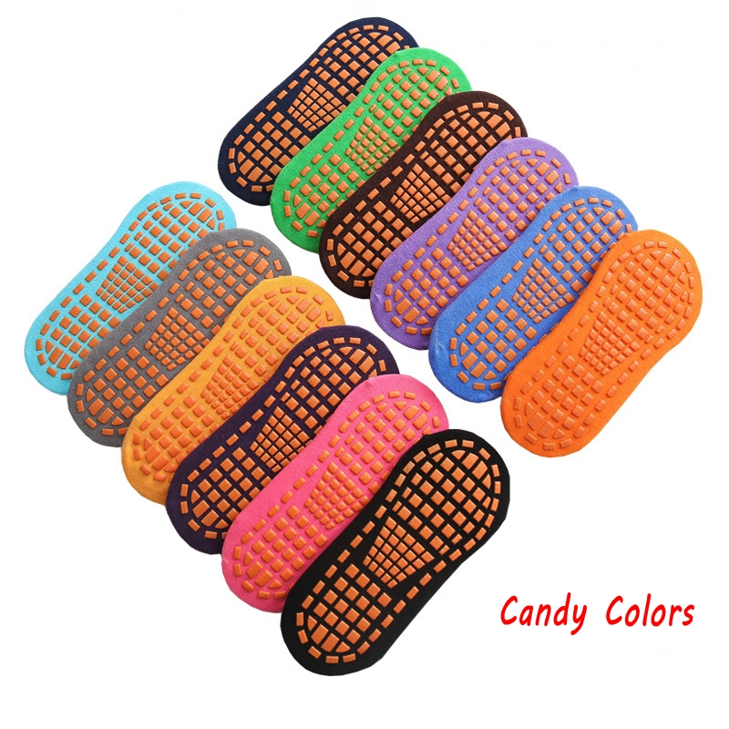 Trampoline Park Sock - 10 Paar rutschfeste Socken für Kinder