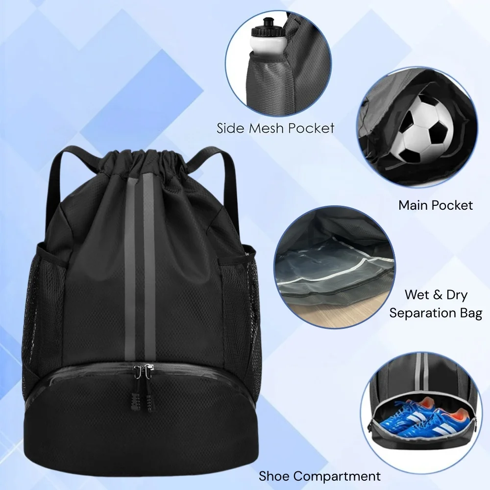 Sportrucksack mit Kordelzug, L – Outdoor Sport Backpack Bewertung und Preis