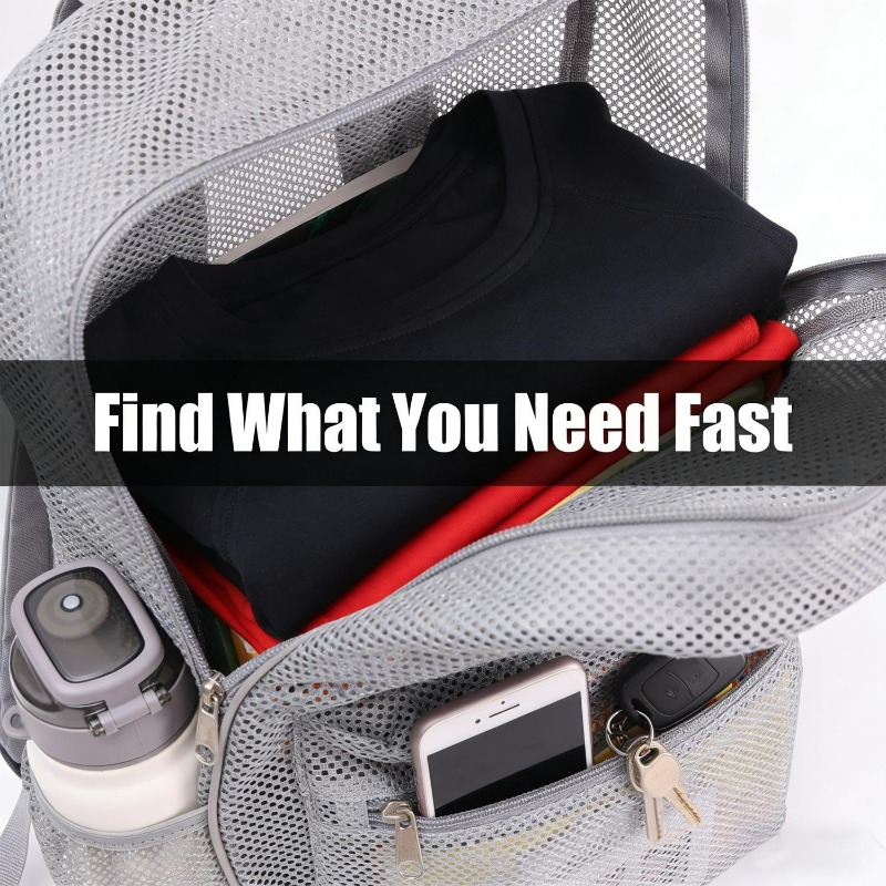 Atmungsaktiver Mesh-Rucksack,  – Outdoor Sport Backpack Bewertung und Preis