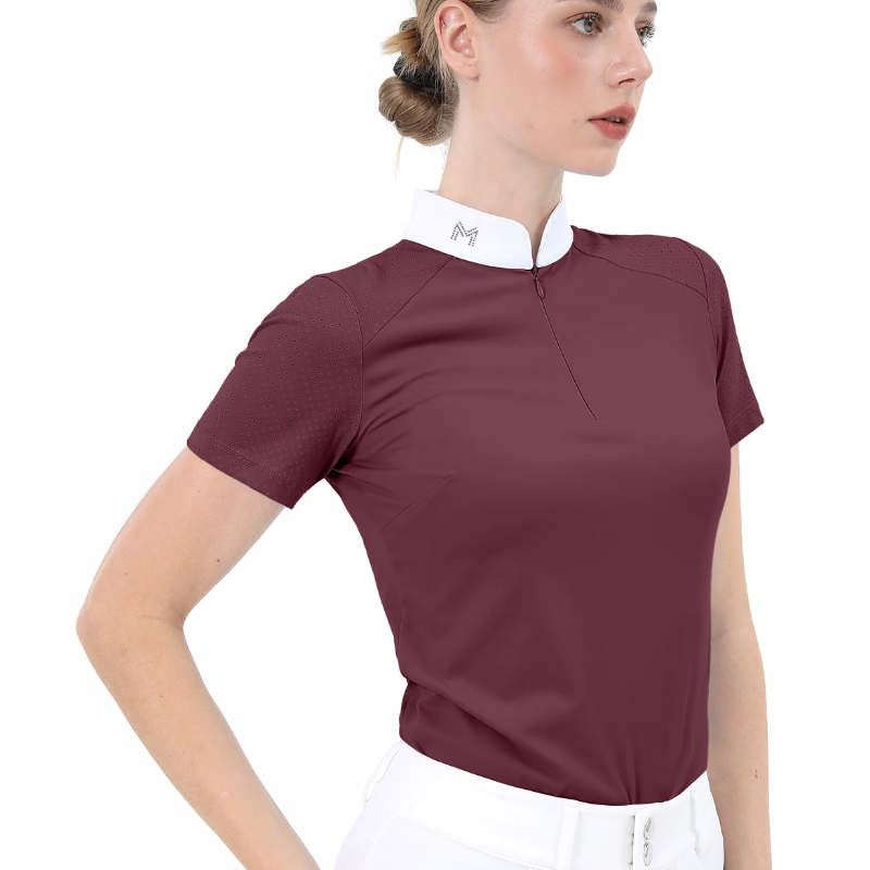 Professionelles Kurzarm-Reit-T – Polo Shirt Equestrian Bewertung und Preis