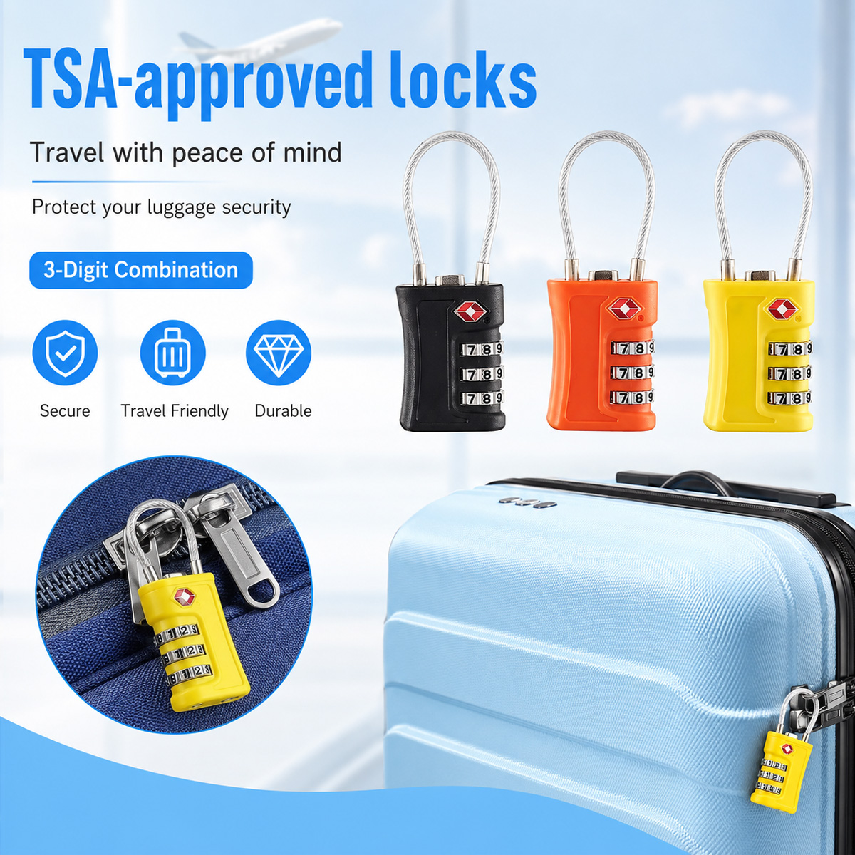 TSA-zugelassenes Gepäckschloss – Outdoor Sport Backpack Bewertung und Preis