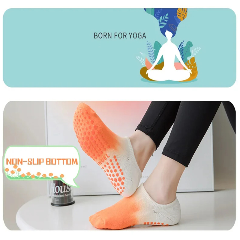 Bunte Anti-Rutsch-Yoga-Socken  – Trampoline Park Sock Bewertung und Preis