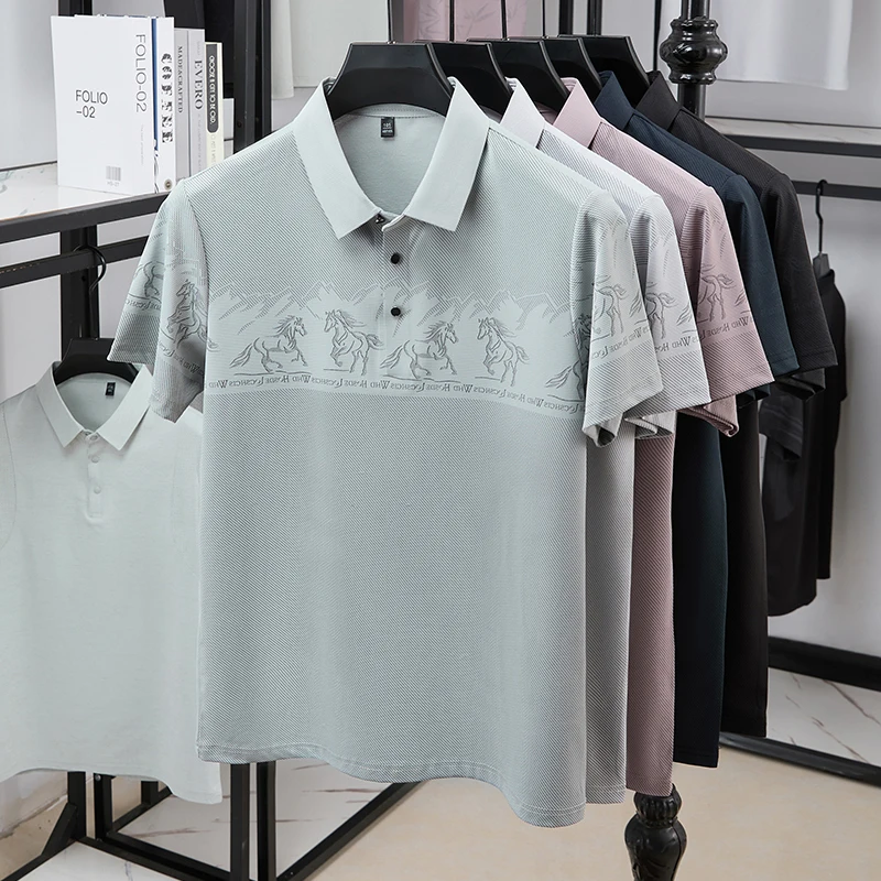 Herren-Poloshirt mit halbem Br – Polo Shirt Equestrian Bewertung und Preis
