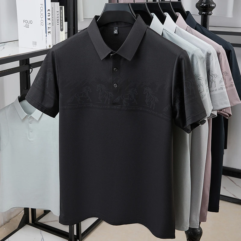 Herren-Poloshirt mit halbem Br – Polo Shirt Equestrian Bewertung und Preis