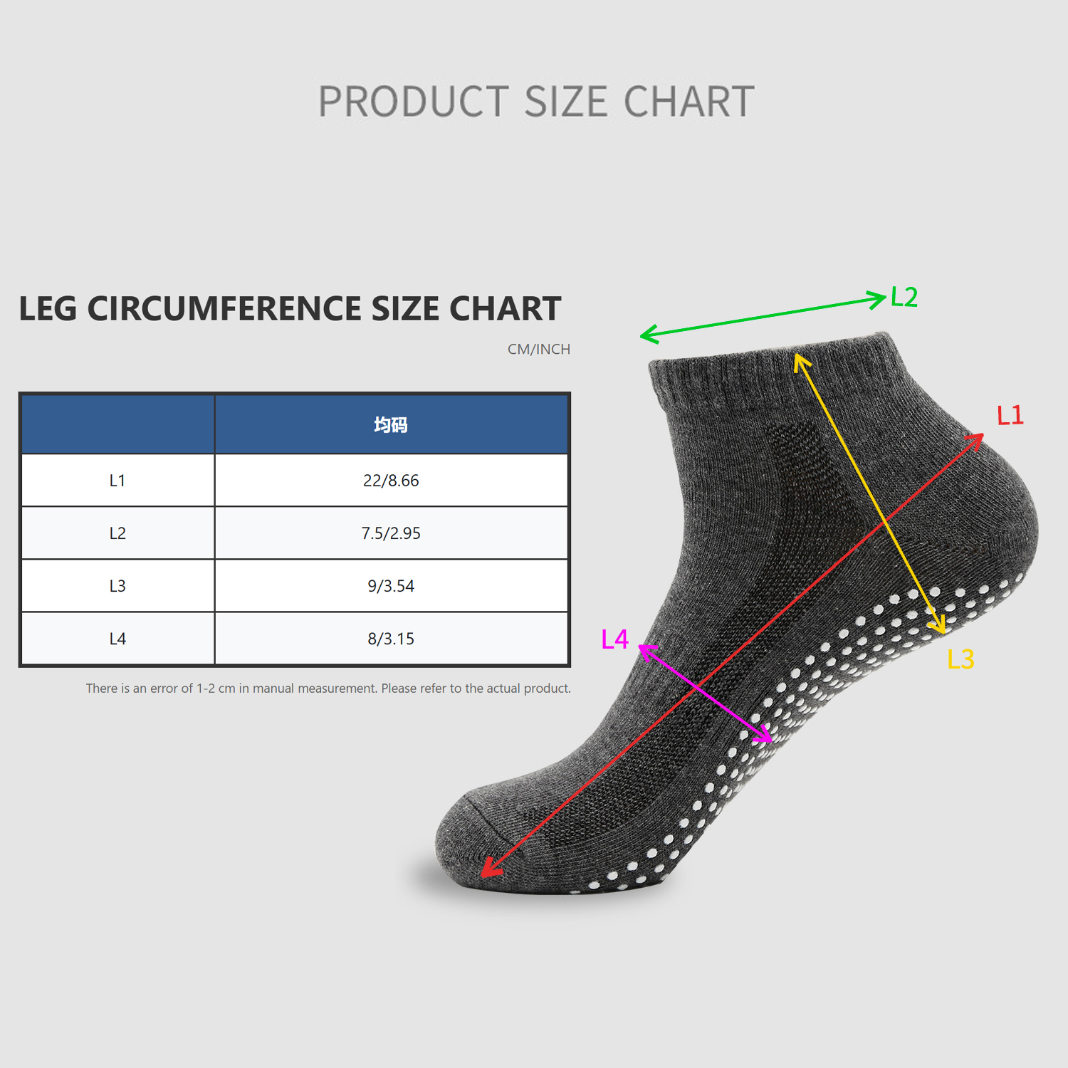 1 Paar/4 Paar schwarz-weiß-gra – Trampoline Park Sock Bewertung und Preis