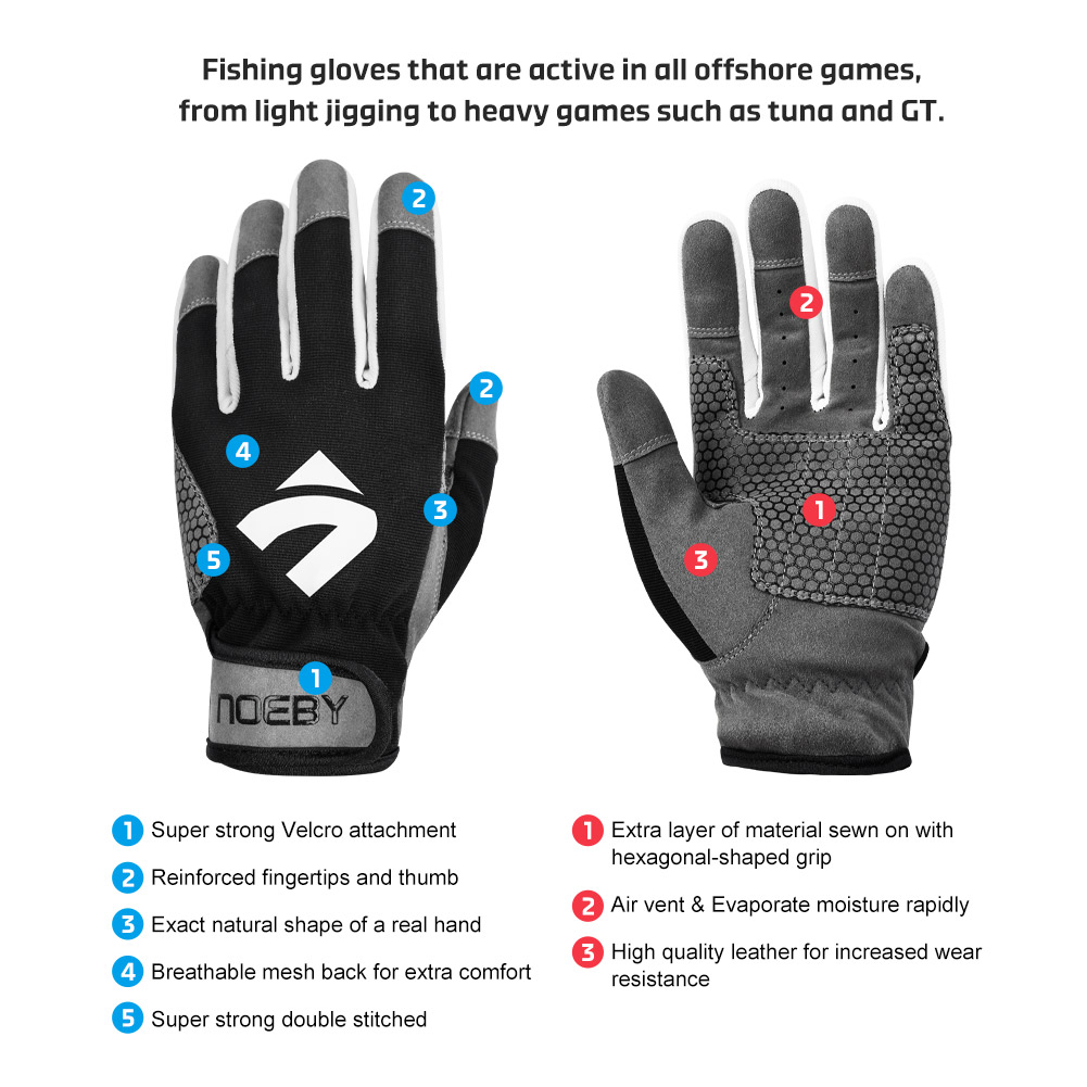 NOEBY Angelhandschuhe Rutschfe – Outdoor Sport Gloves Bewertung und Preis