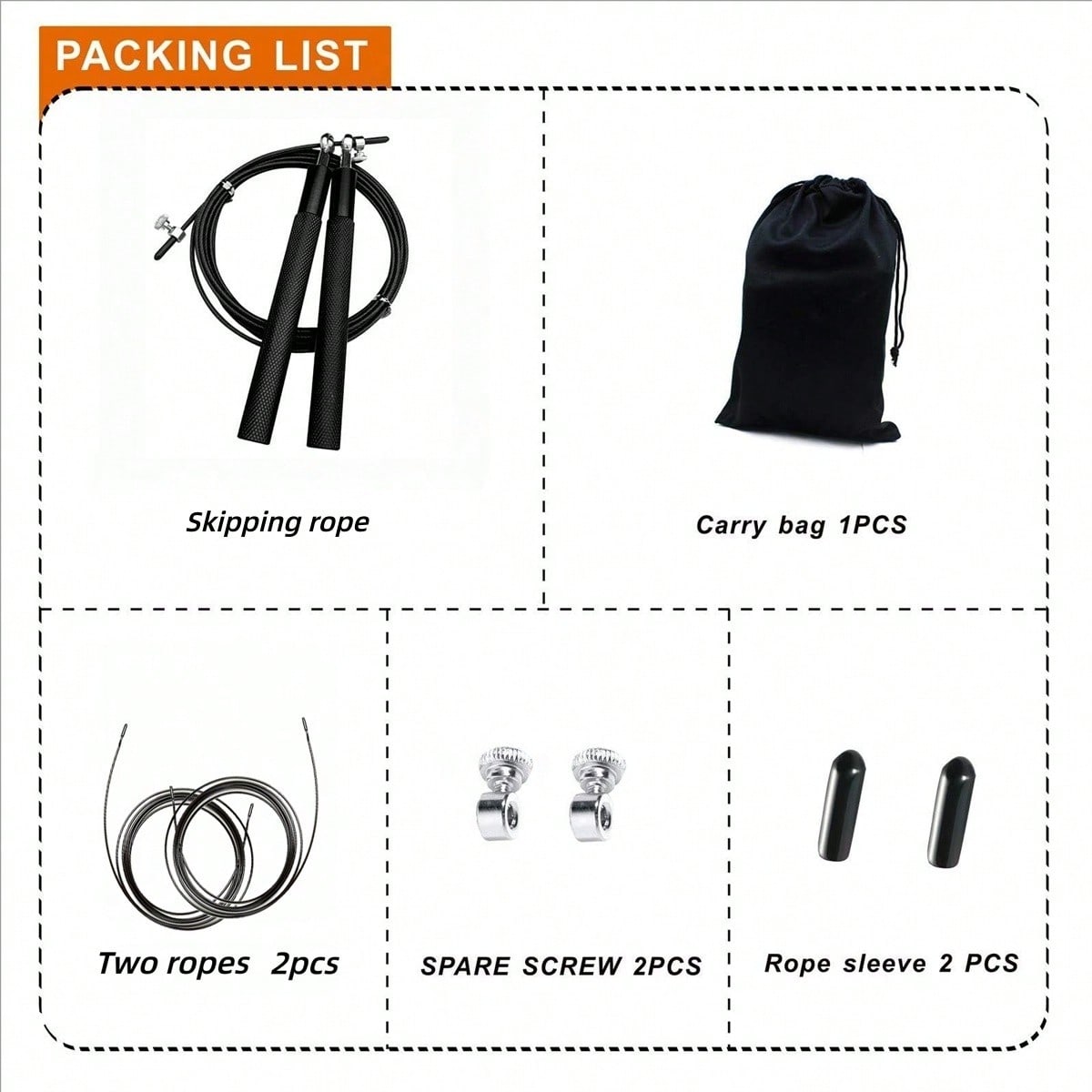Verstellbares Springseil für F – Speed Skipping Rope Bewertung und Preis