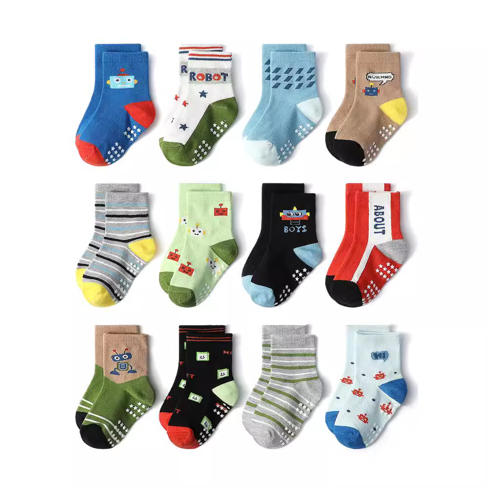 1/3/6/9/12 Paar Kindersocken-S – Trampoline Park Sock Bewertung und Preis
